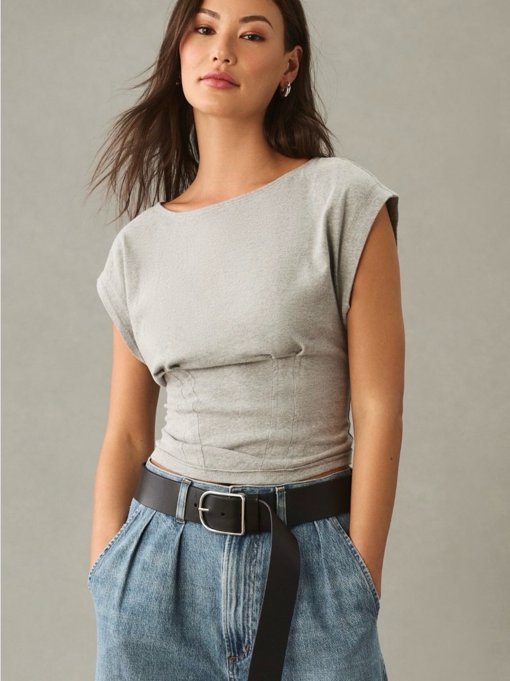 Pilcro Corset Tee